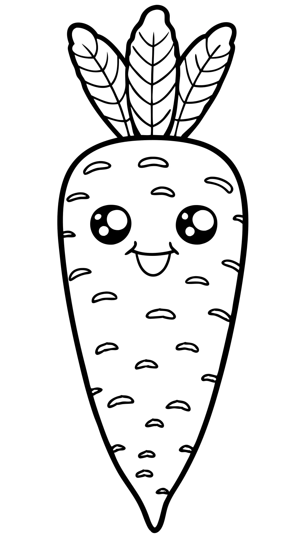 carrot coloring pages